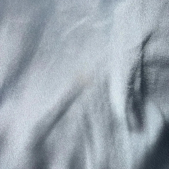 NWT Show Me Your Mumu Veronica Cowl Dress Silver Lux Satin Size Medium - Picture 6 of 6